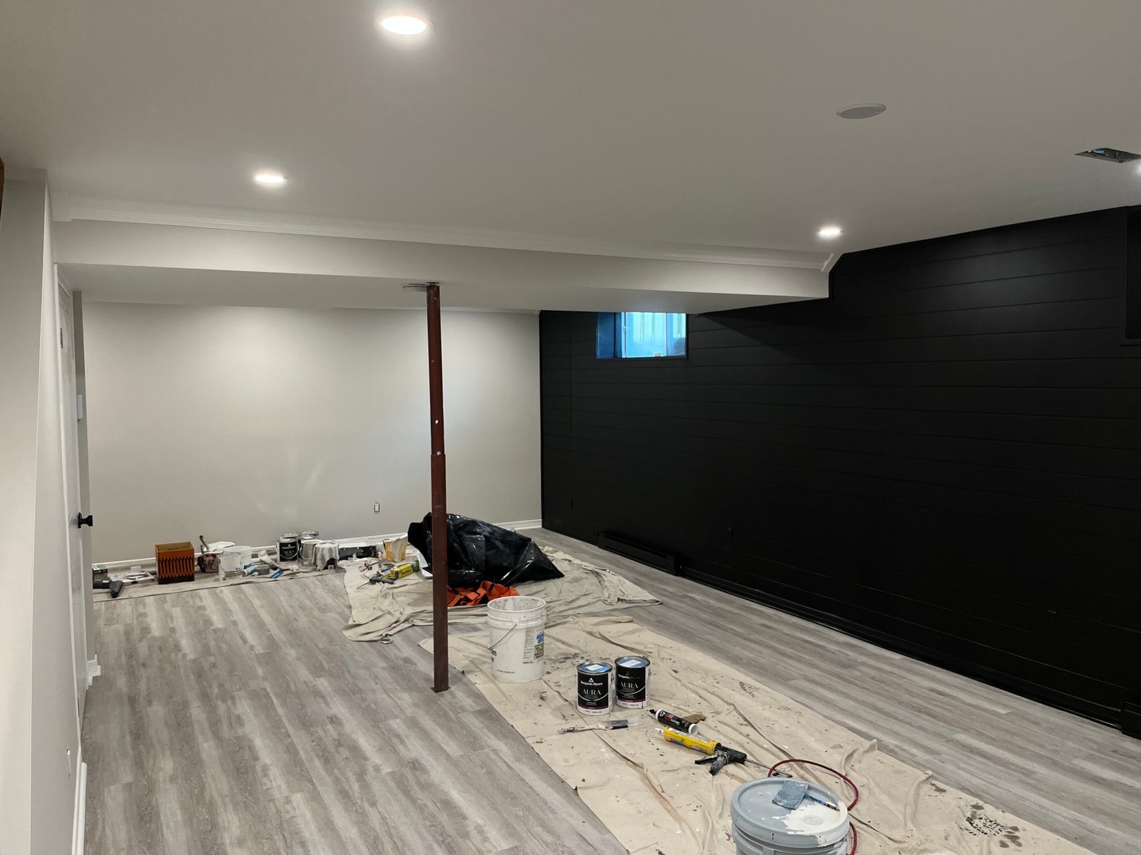 Wall crack repair and caulking — invisible restoration — Kirkland
